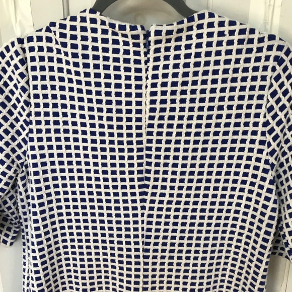 Tyler Boe Blue and White Checkered Dress - Picture 11 of 13